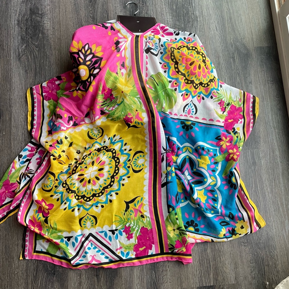 NWT Nine West Hat & Coverup Set - Picture 3 of 5